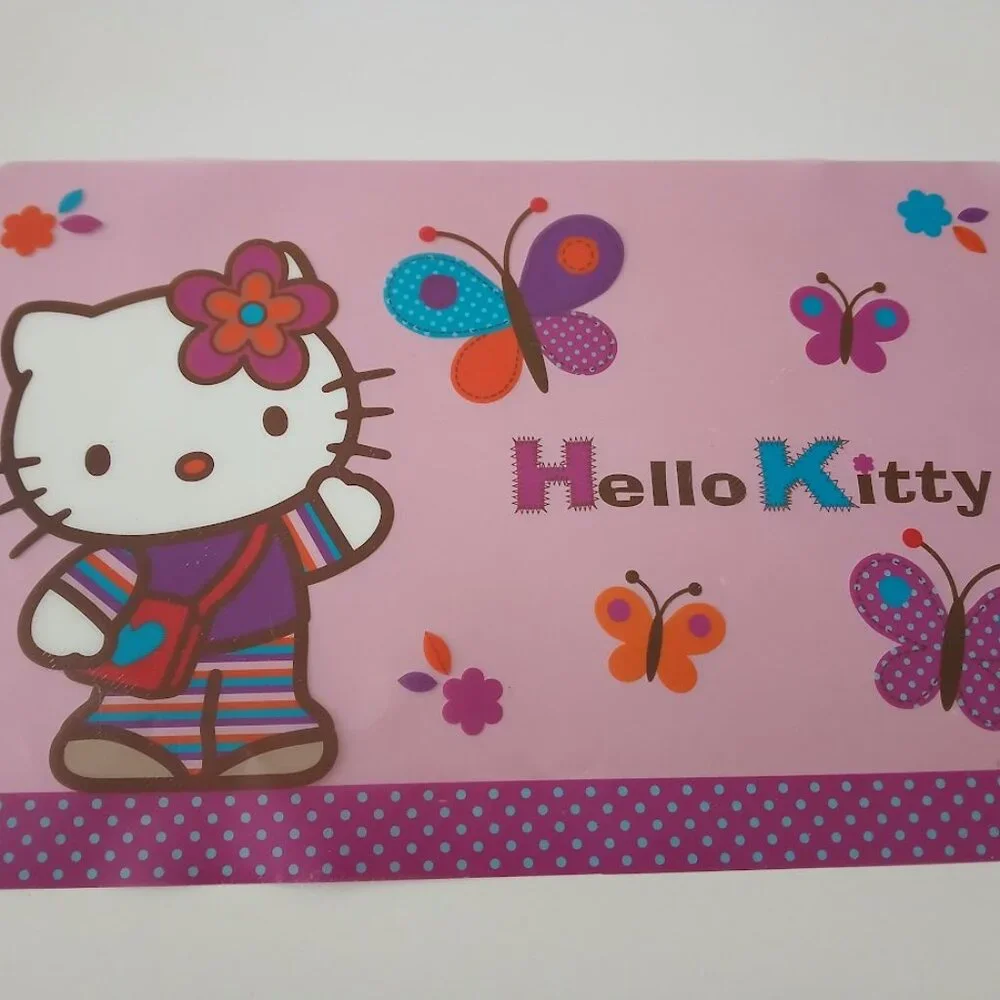 Hello Kitty Placemat & Utensils
